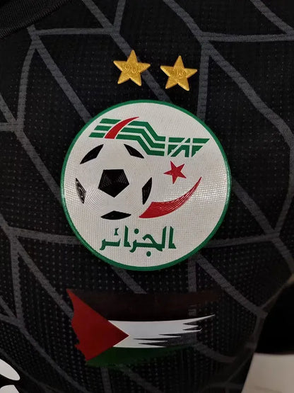 Maillot Algérie x Palestine Noir